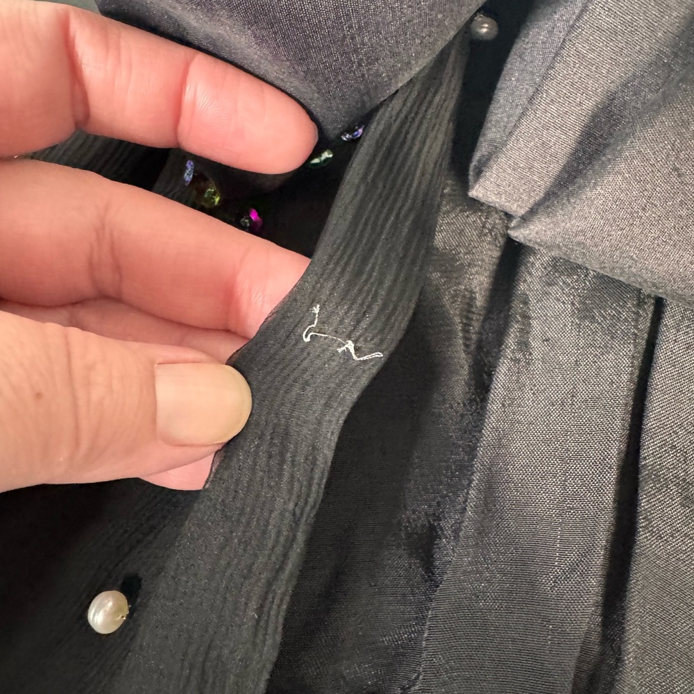 NWT Azeeza Atwood Sequin Dress Black Mini Cocktail Party Vegas LBD Size XS - Picture 9 of 12